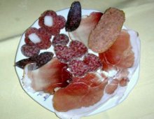 piatto di salumi abruzzesi