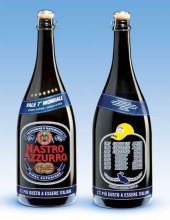 bottiglie di nastro azzurro limited edition
