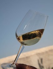 bicchiere di vino bianco