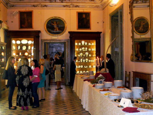 una sala del palazzo