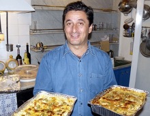 Nino e le lasagne al pesto