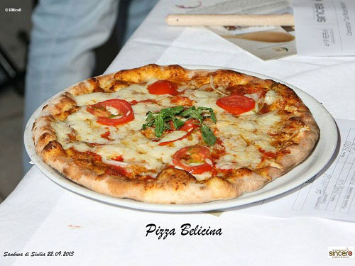 la pizza belicina creata da Mario Bellafiore