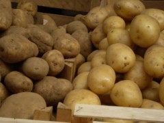 cassa di patate novelle