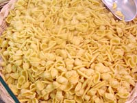 orecchiette sul vassoio