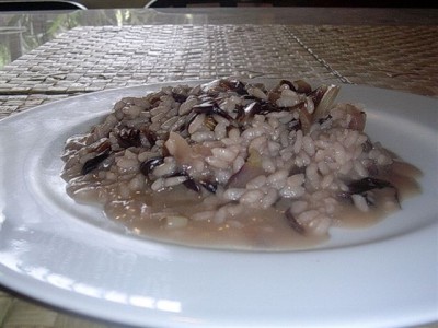 risotto al radicchio trevigiano