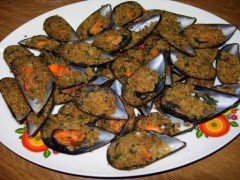 cozze gratinate