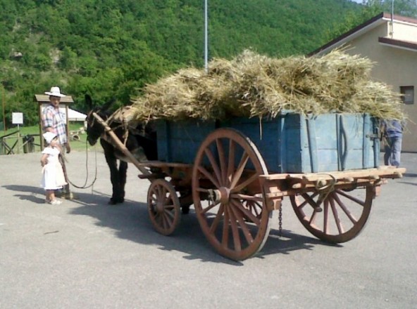 Un carro di fieno