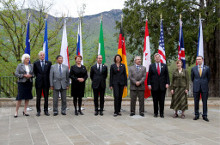 gli otto ministri dell'agricoltura riuniti al G8