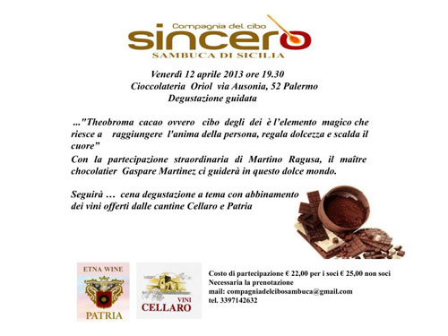 degustazione cioccolato 