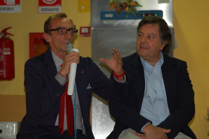 Martino durante l'evento