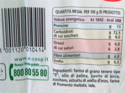 Etichetta alimentare