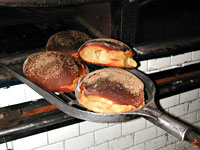 pane di castelvetrano in forno