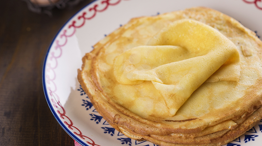 nidi di crespelle con ragù di pesce