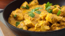 pollo al curry riso venere