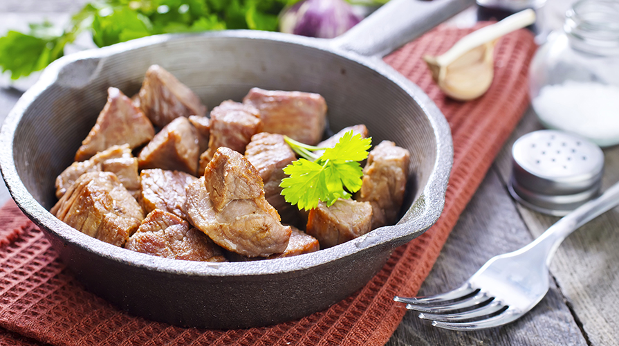 agnello in umido con carciofi