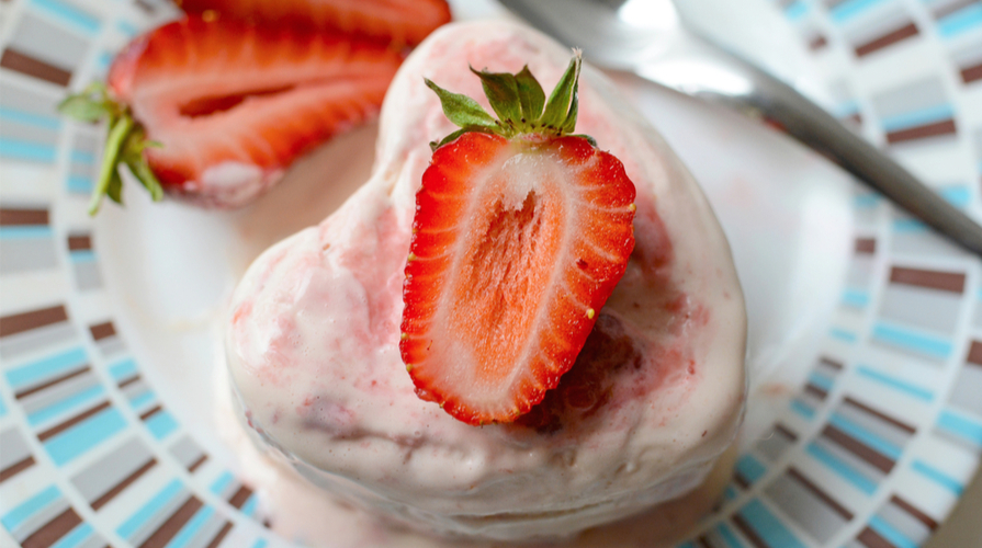 Semifreddo di fragole