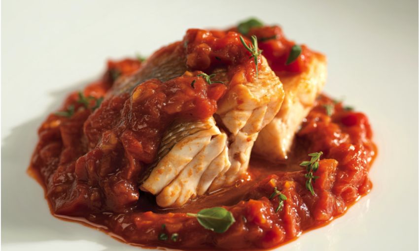 palombo con pomodoro