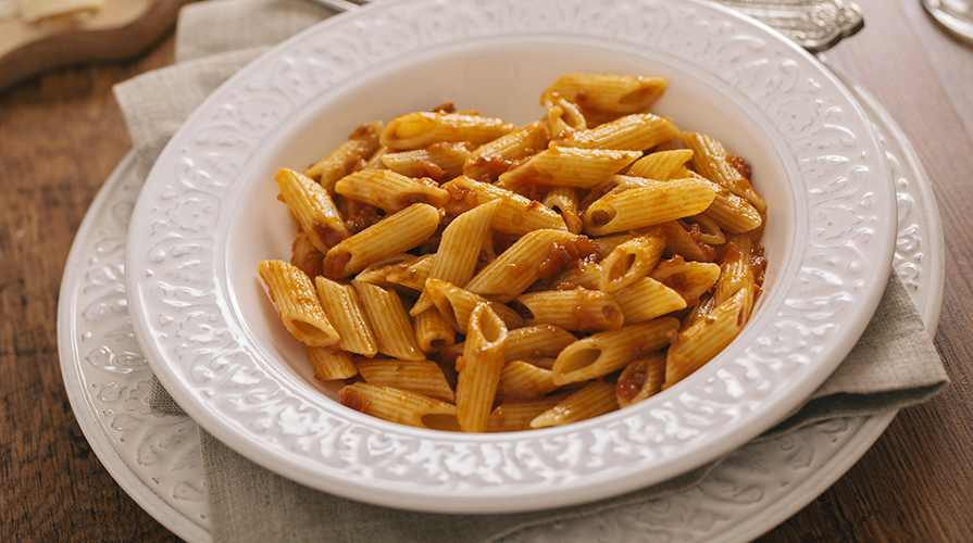 maccheroni al ragu di mucco