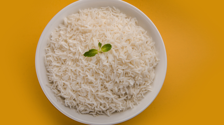 Riso basmati gamberetti e pomodorini