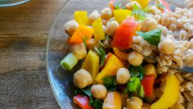 insalata di farro rucola e tonno