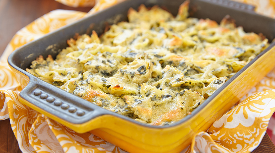 Pasta al forno con Carciofi