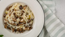 risotto funghi chiodini