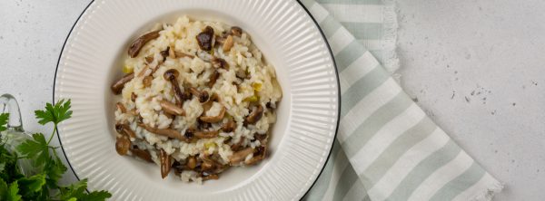 risotto funghi chiodini