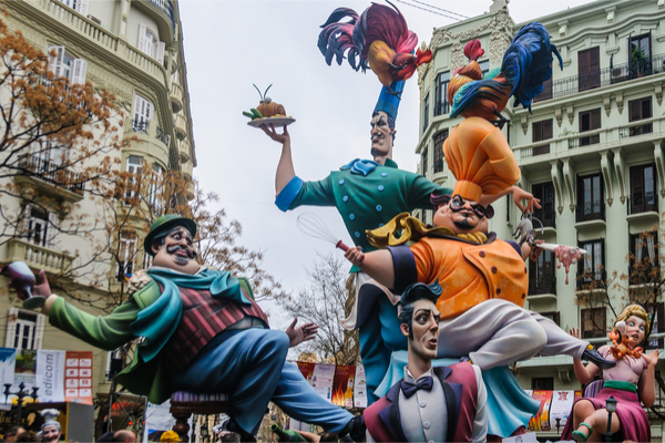 Fallas Spagna