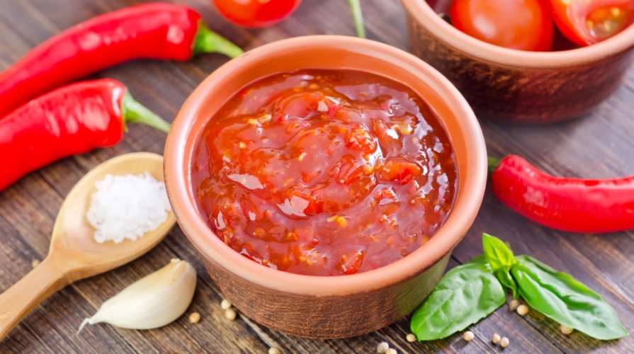 salsa di peperoncino piccante