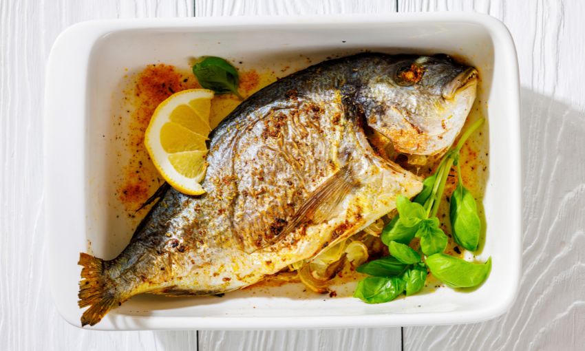 sarago al forno