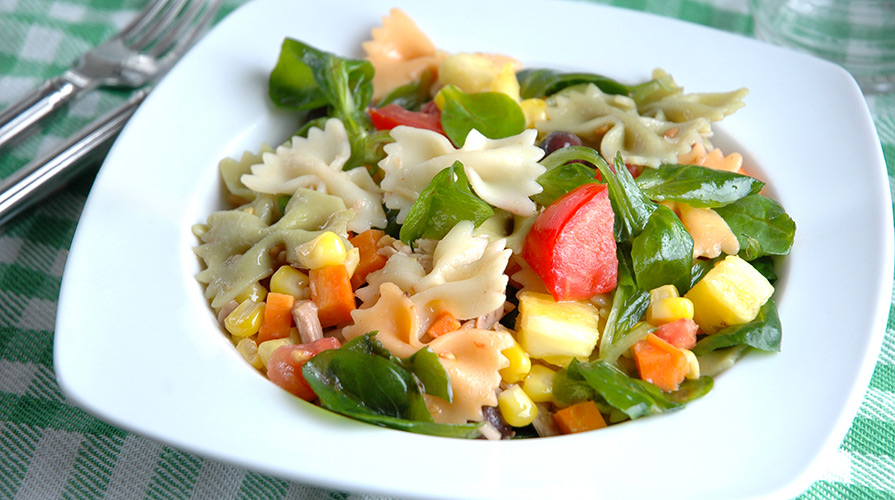 pasta fredda con verdure