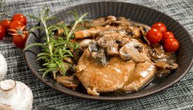 scaloppine funghi