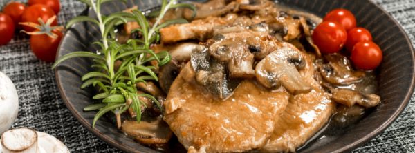 scaloppine funghi