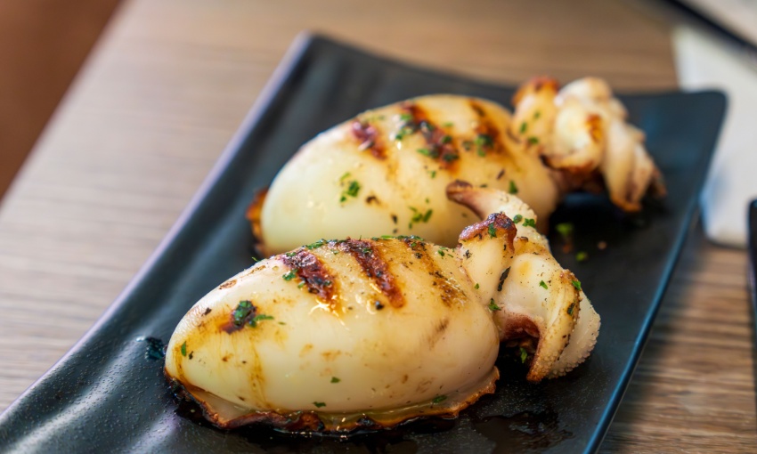 calamari grigliati