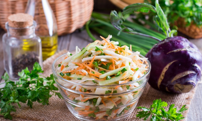 Insalata di cavolo rapa