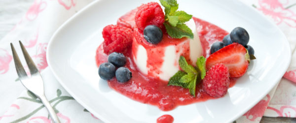 panna cotta allo yogurt