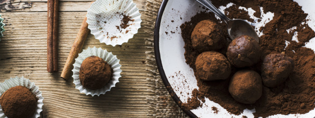 tartufi cioccolato e castagne