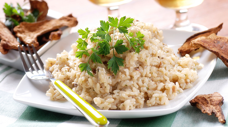 preparare il risotto