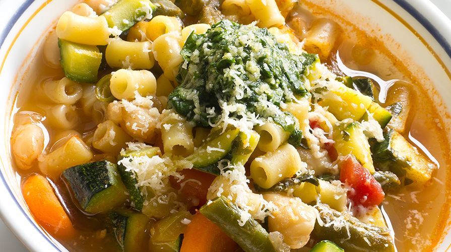 ricetta per il minestrone