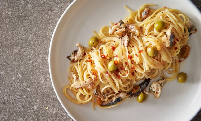 pasta con sgombro