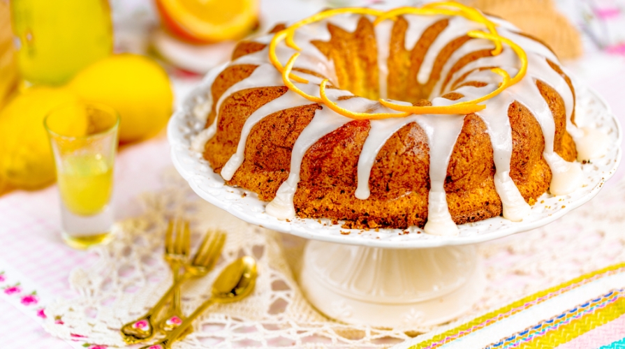 torta di carote e limone