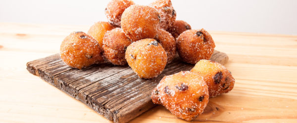 Frittelle con uvetta