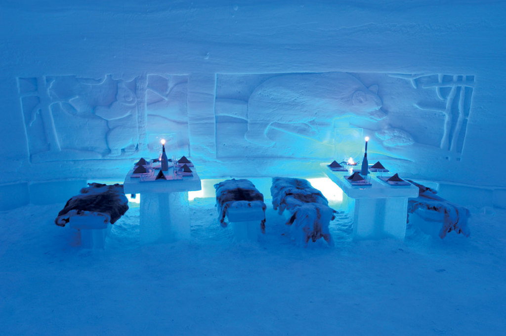 Lainio Snow Village Ice Restaurant