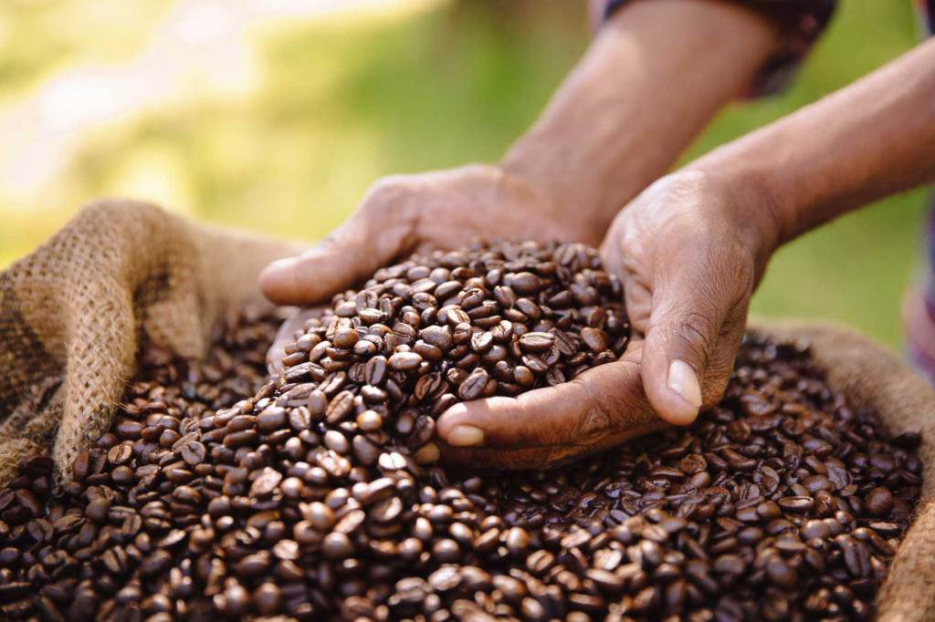 chicchi di caffè