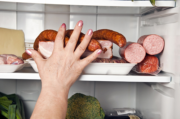 Conservare la carne in frigo