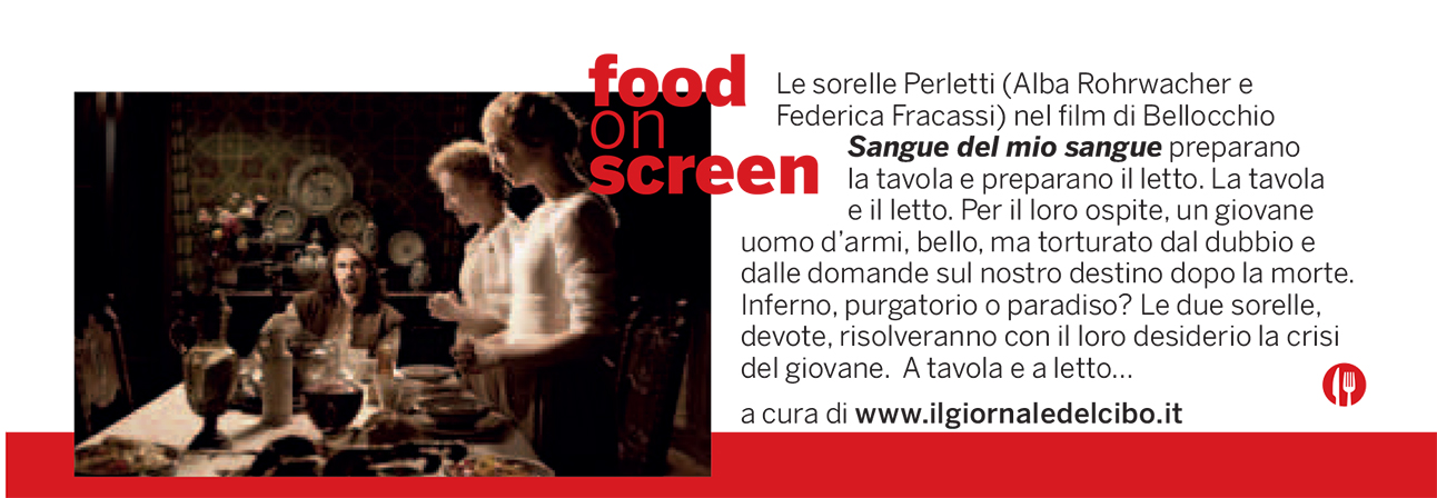 Food on screen 10 sttembre