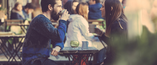 Bere caffè Italia