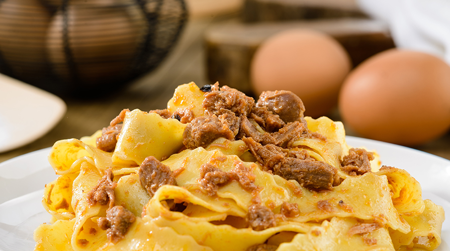 Pappardelle alla lepre