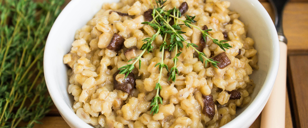 Orzotto ai Funghi Rositi