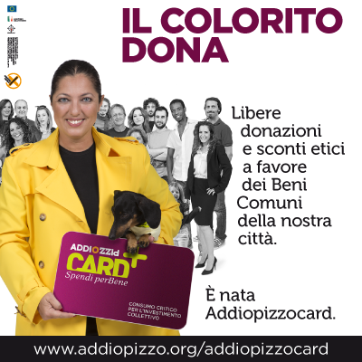 addiopizzo card